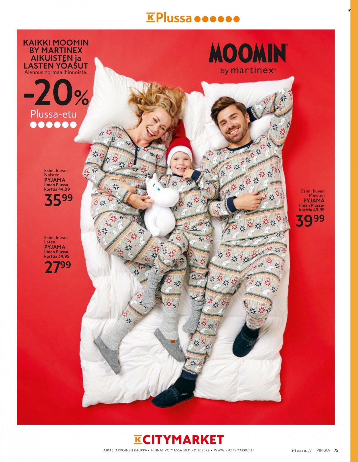 K-market tarjoukset - 30.11.2022 - 31.12.2022. Sivu 75