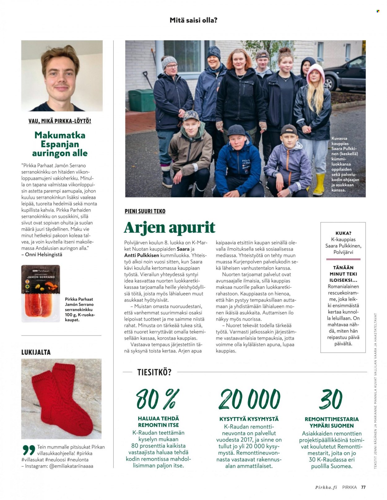 K-market tarjoukset - 30.11.2022 - 31.12.2022. Sivu 77
