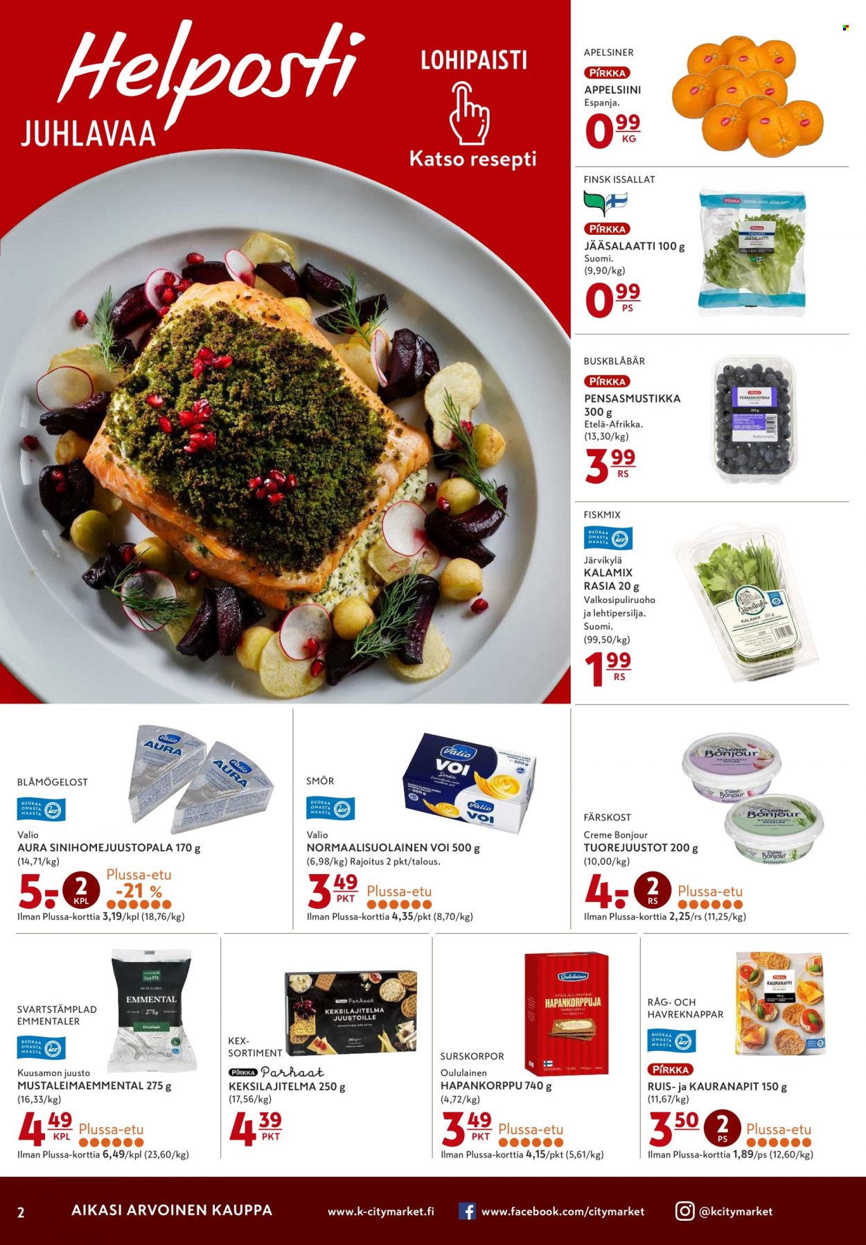 K-citymarket tarjoukset - 01.12.2022 - 07.12.2022. Sivu 2