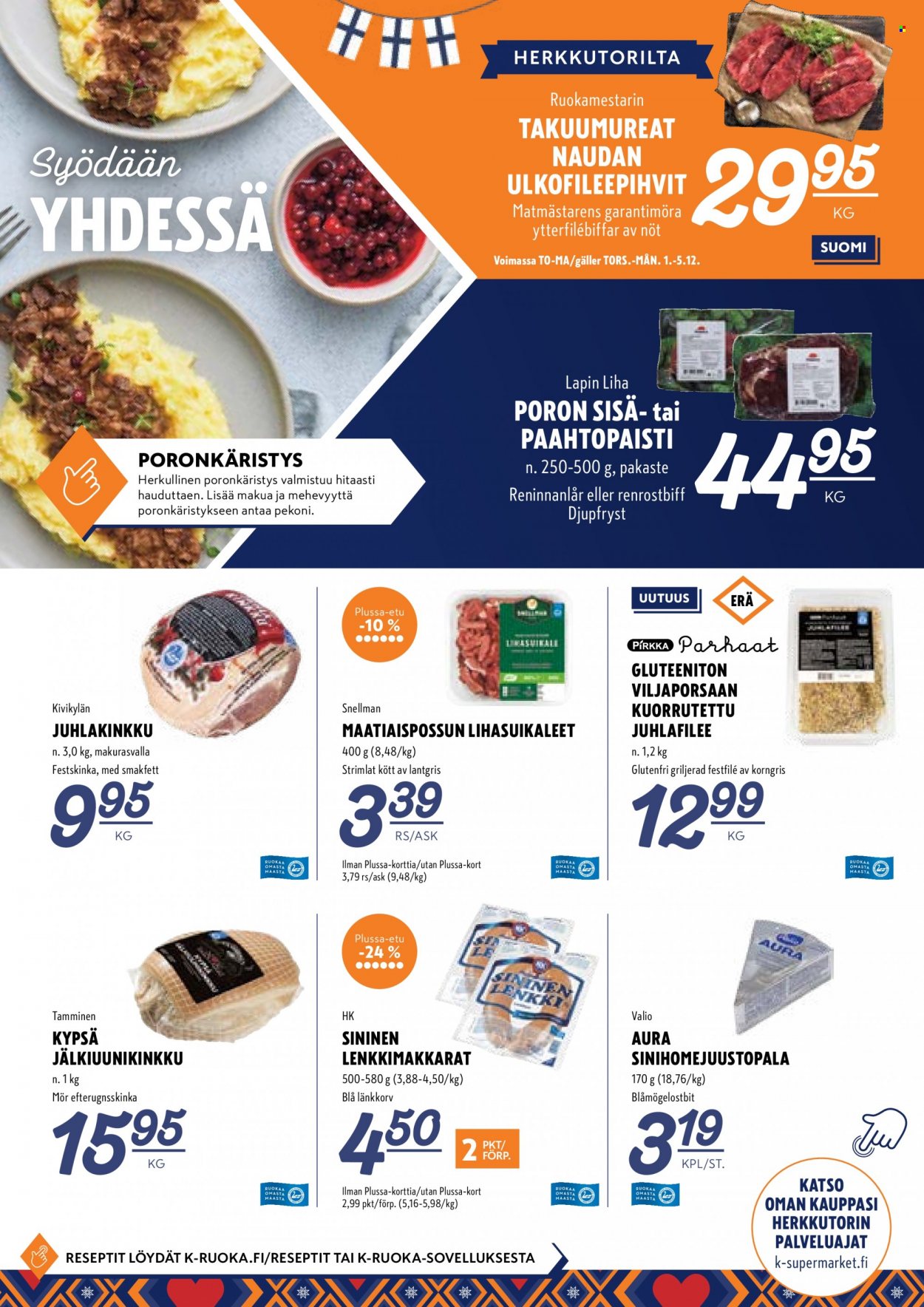 K-Supermarket tarjoukset - 01.12.2022 - 06.12.2022. Sivu 4