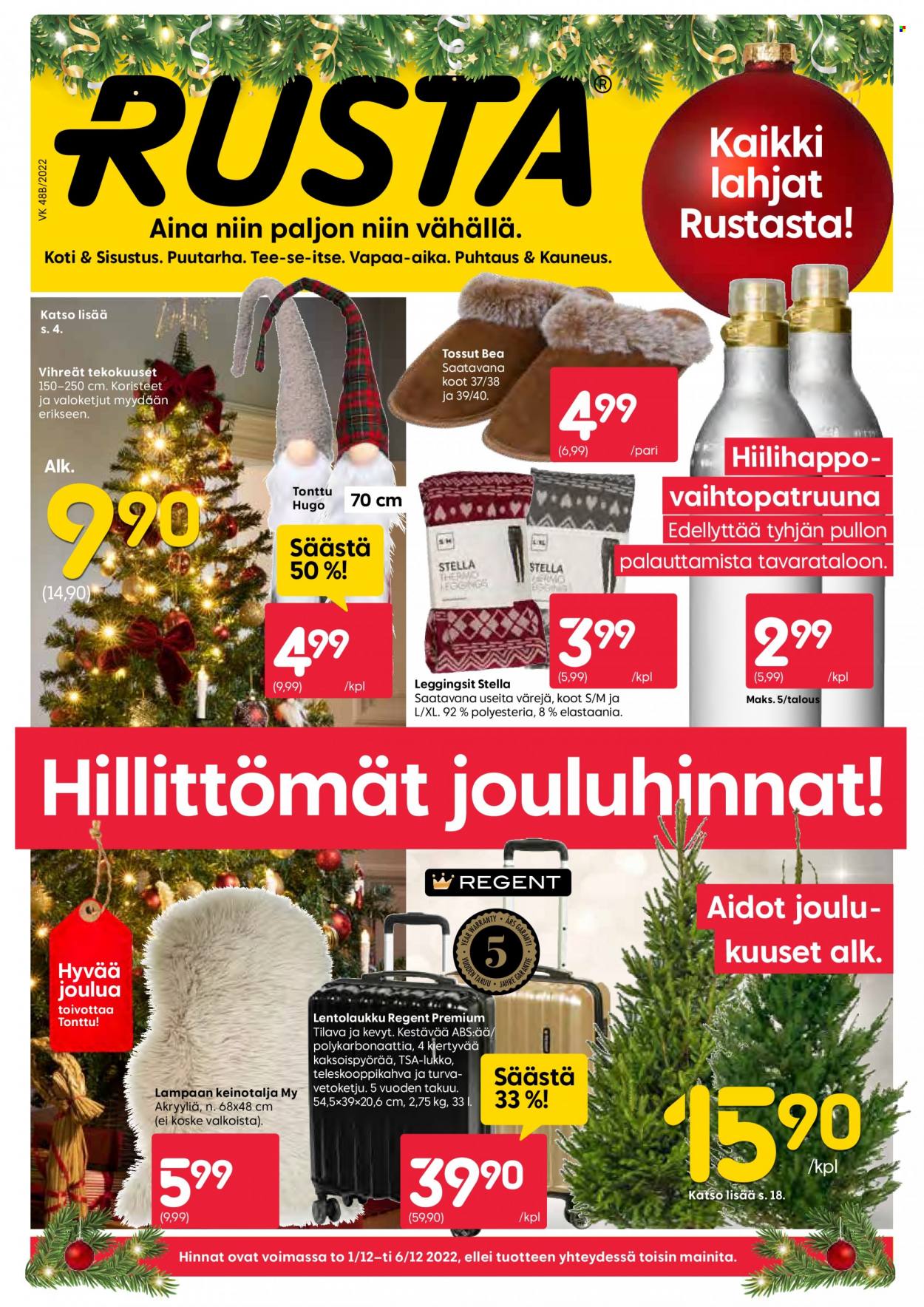 Rusta tarjoukset - 01.12.2022 - 06.12.2022. Sivu 1