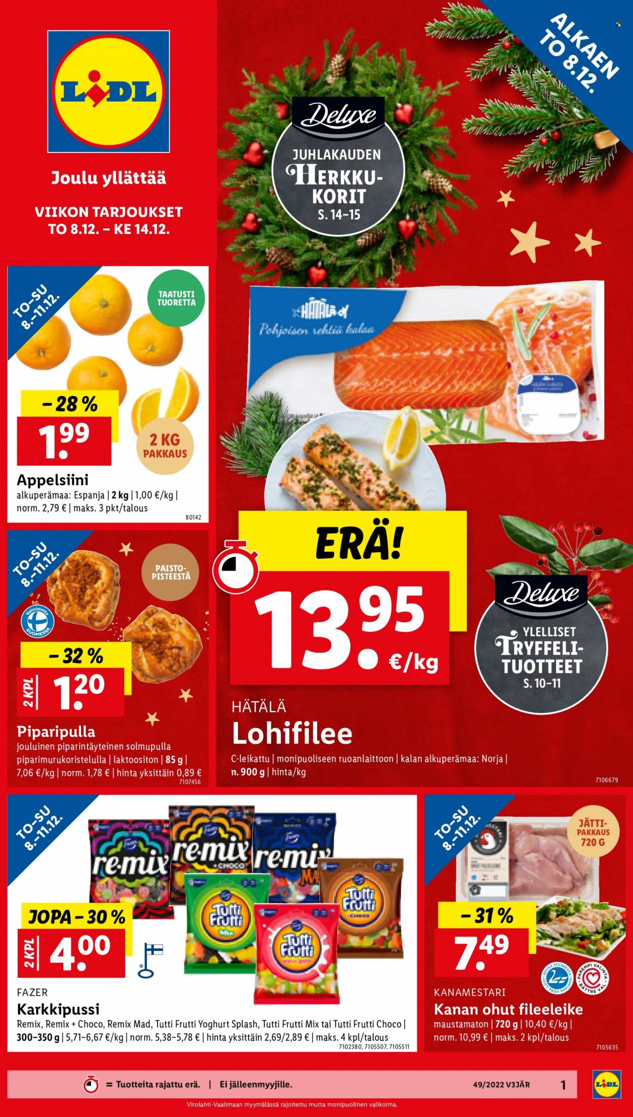 Lidl tarjoukset - 08.12.2022 - 14.12.2022. Sivu 1