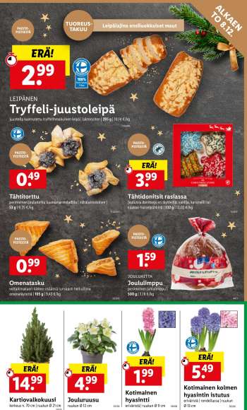 JOULULIMPPU tarjoukset – LIDL • Tämän päivän tarjous tarjouslehdistä