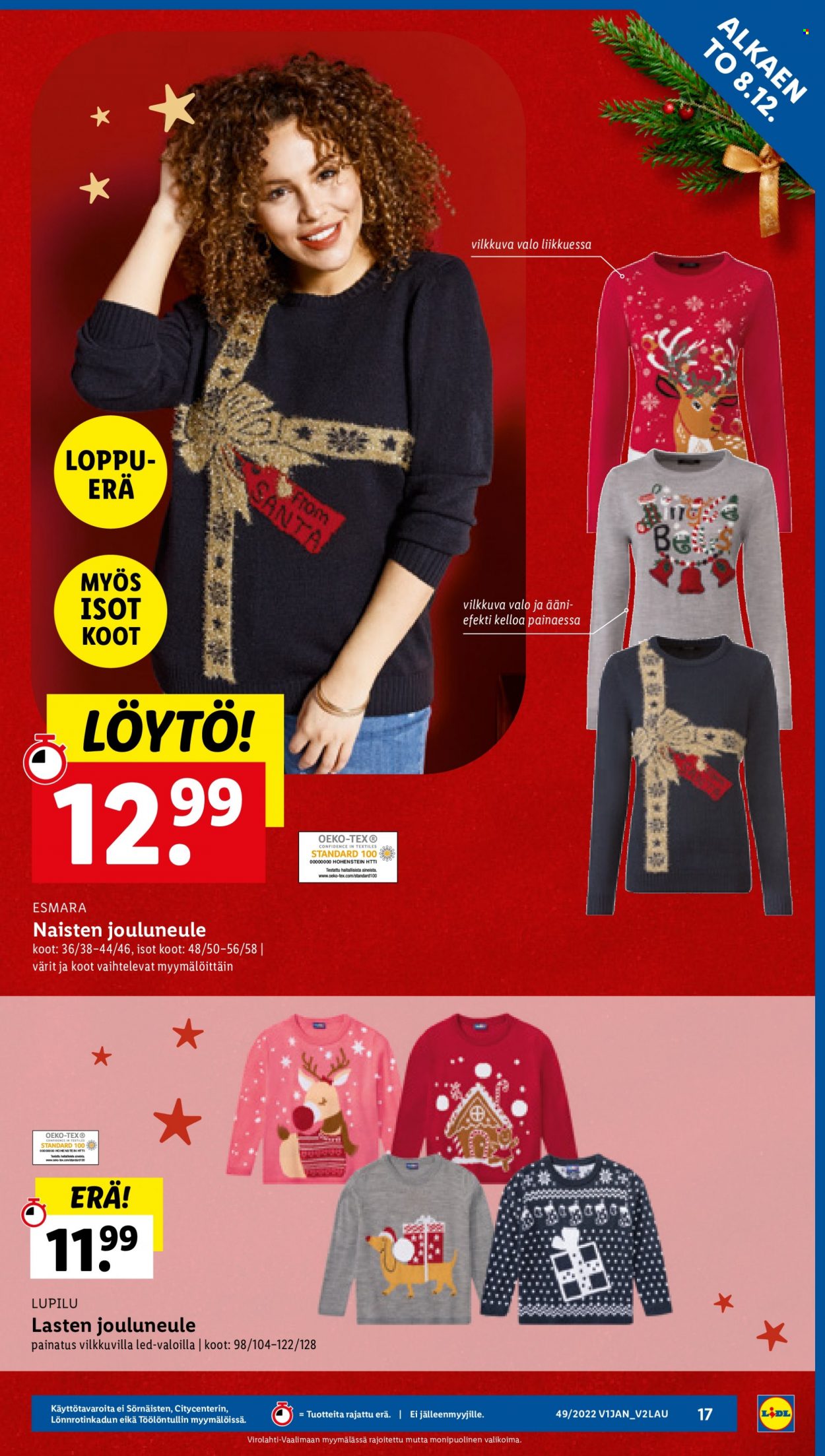 Lidl tarjoukset - 08.12.2022 - 14.12.2022. Sivu 17