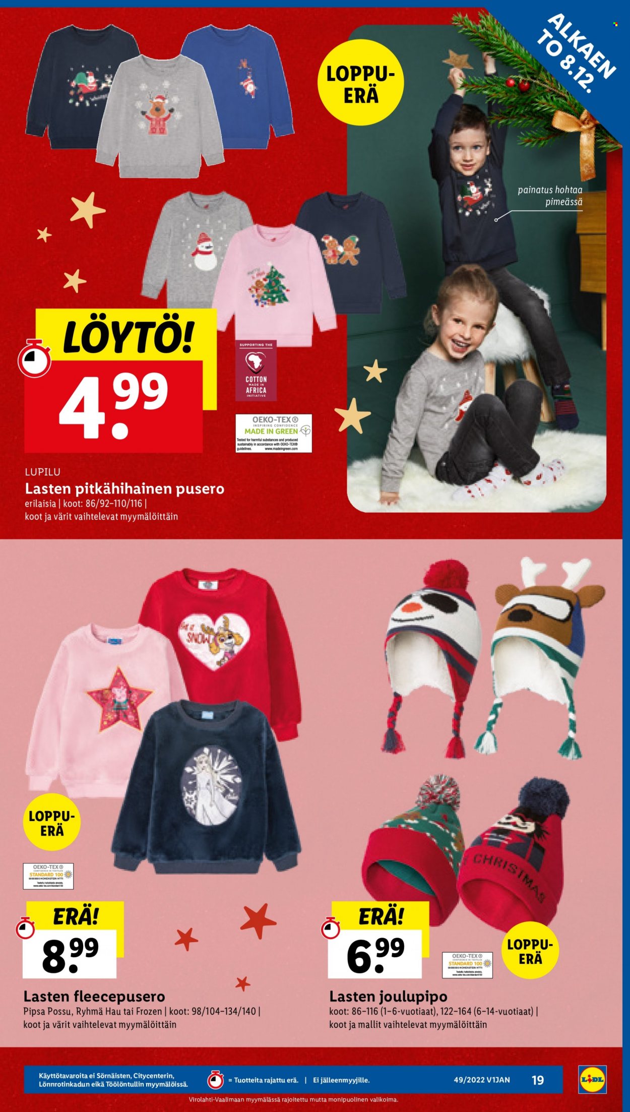 Lidl tarjoukset - 08.12.2022 - 14.12.2022. Sivu 19