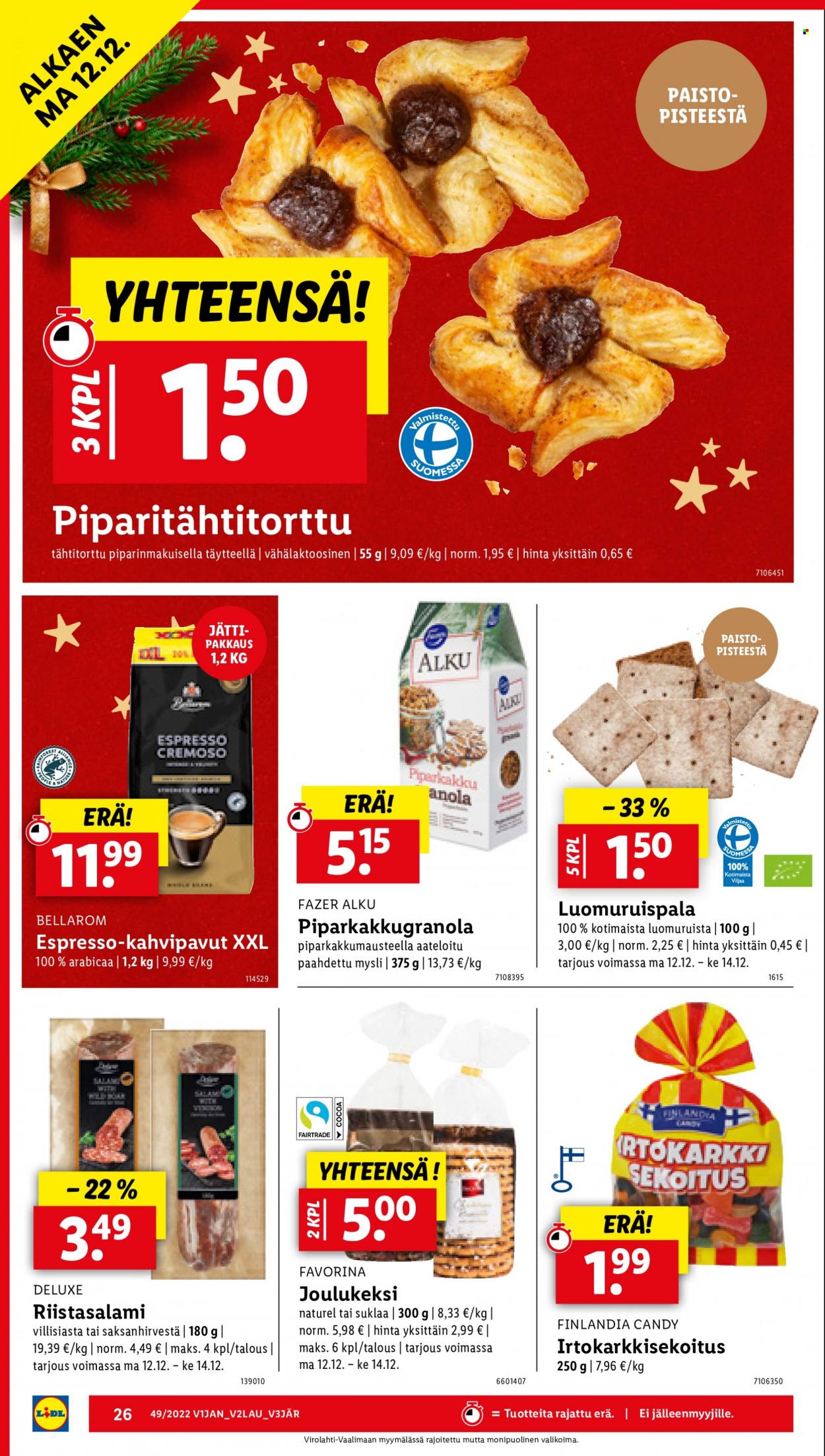 Lidl tarjoukset - 08.12.2022 - 14.12.2022. Sivu 26