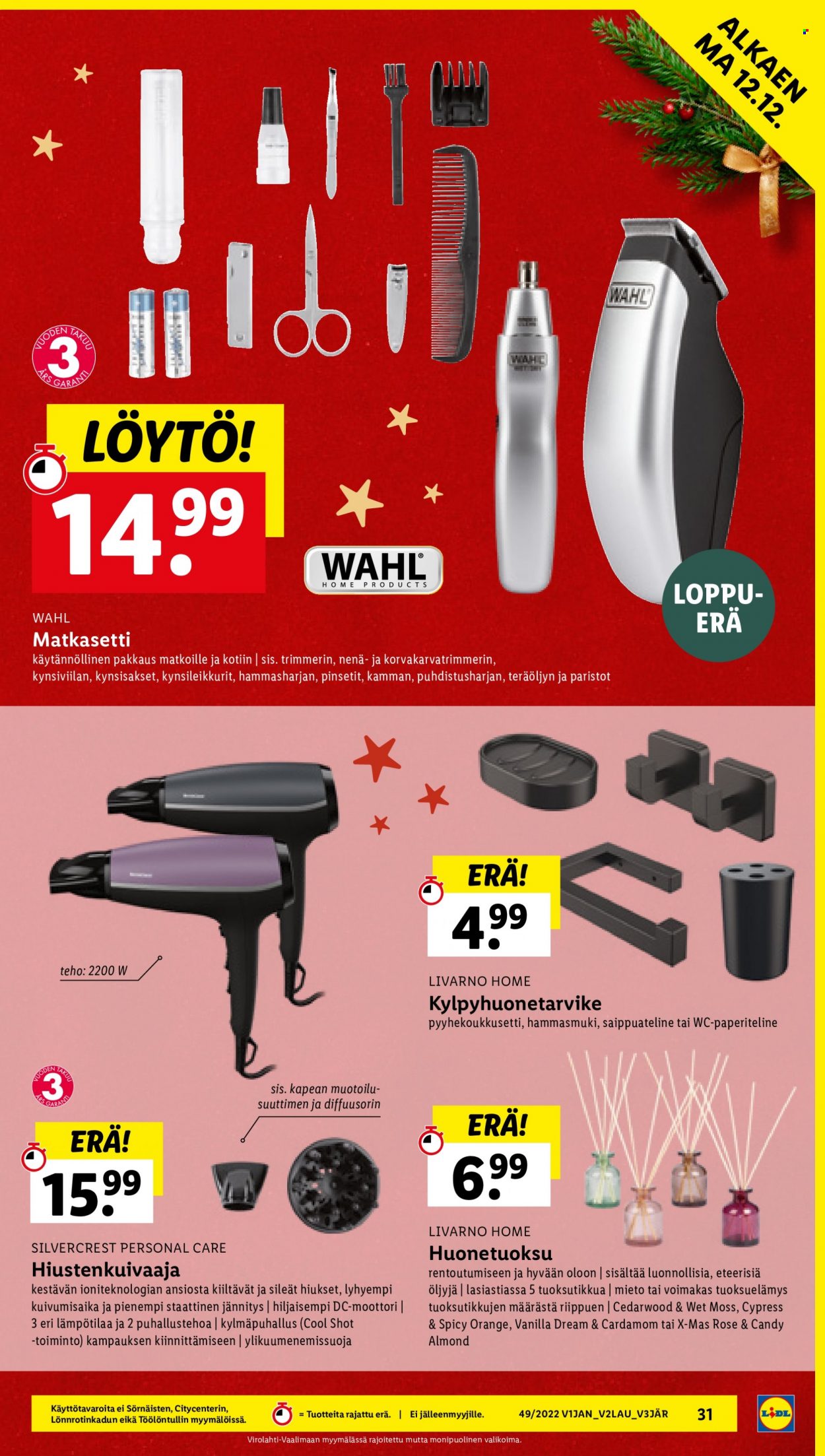 Lidl tarjoukset - 08.12.2022 - 14.12.2022. Sivu 31