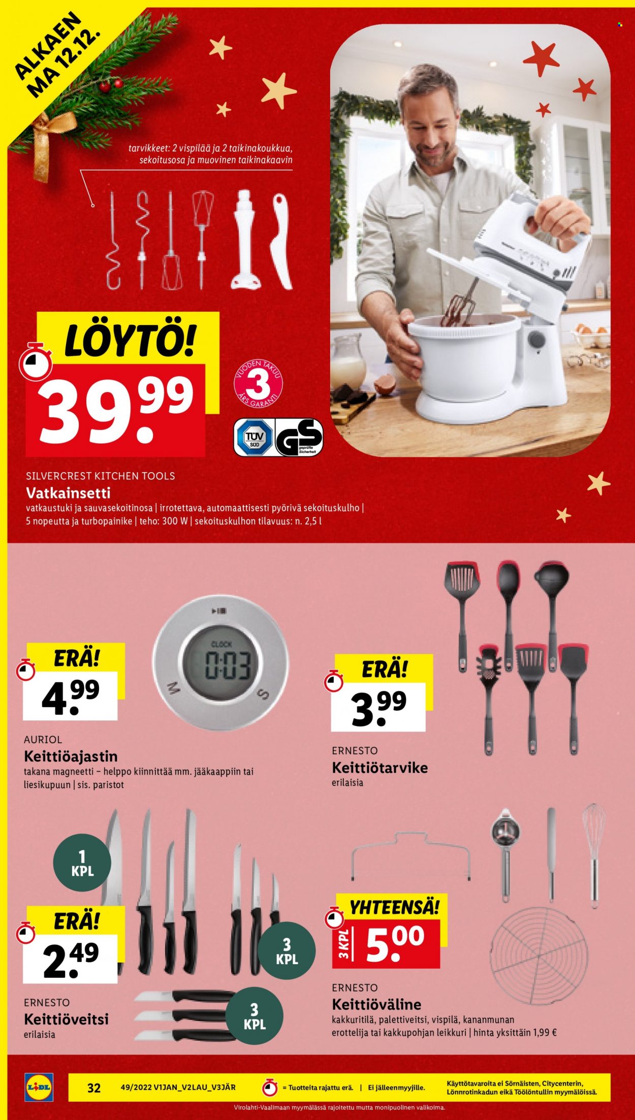 Lidl tarjoukset - 08.12.2022 - 14.12.2022. Sivu 32