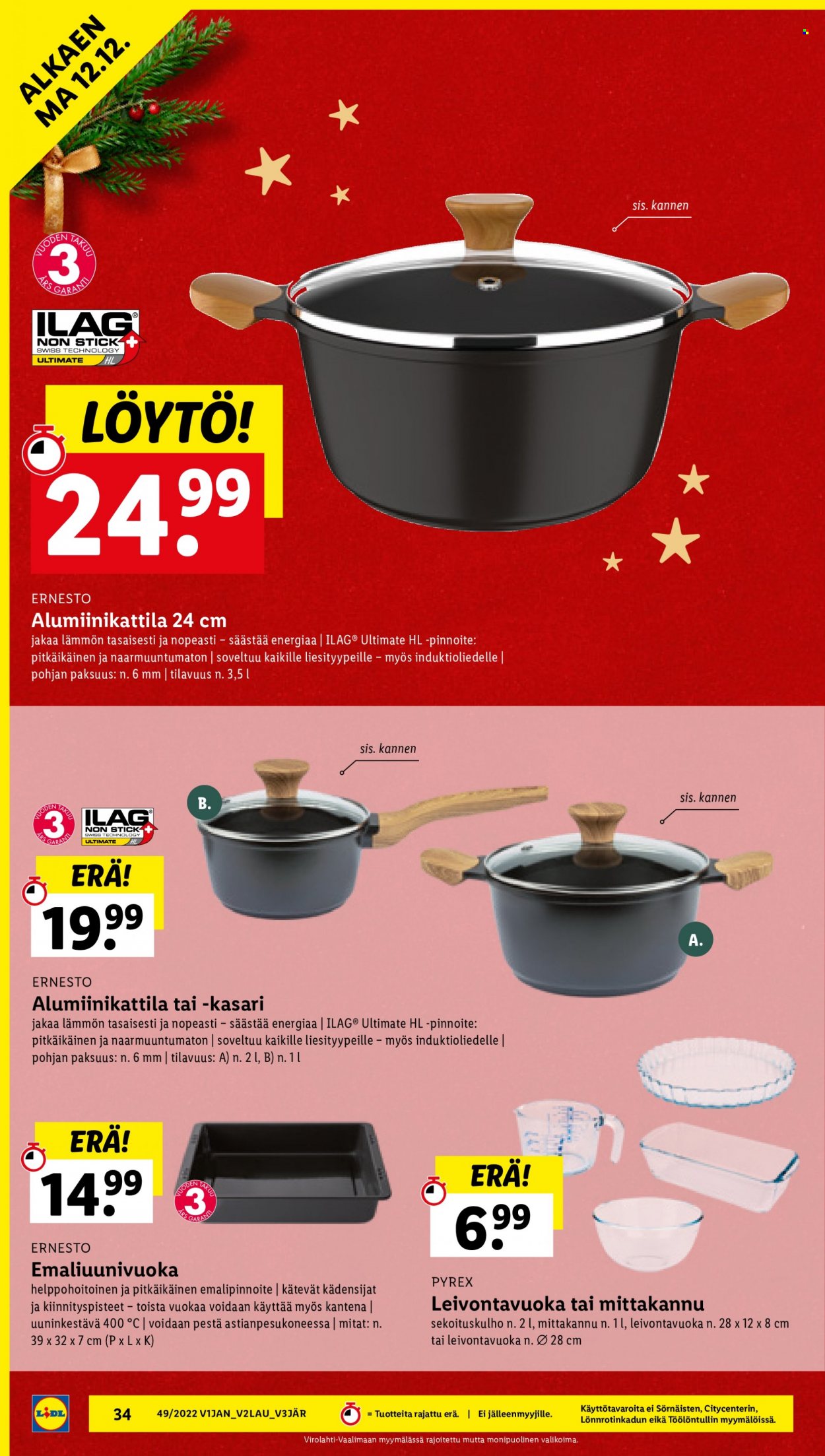 Lidl tarjoukset - 08.12.2022 - 14.12.2022. Sivu 34