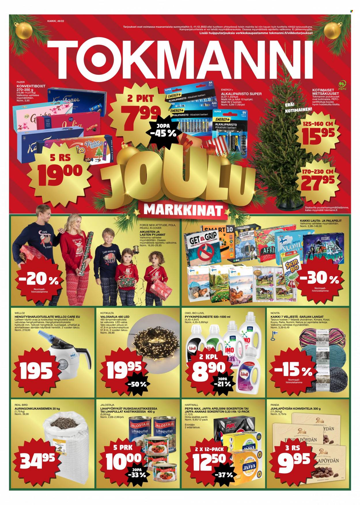 Tokmanni tarjoukset - 05.12.2022 - 11.12.2022. Sivu 1