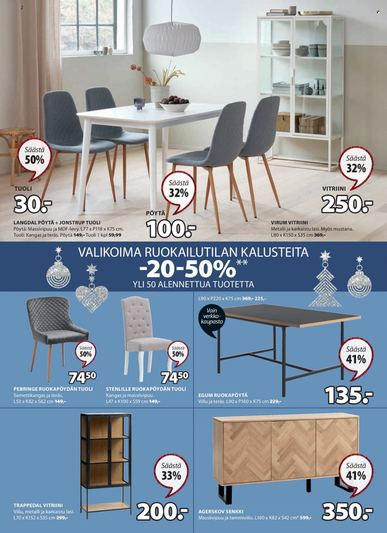 JYSK tarjoukset - 05.12.2022 - 27.12.2022. Sivu 2