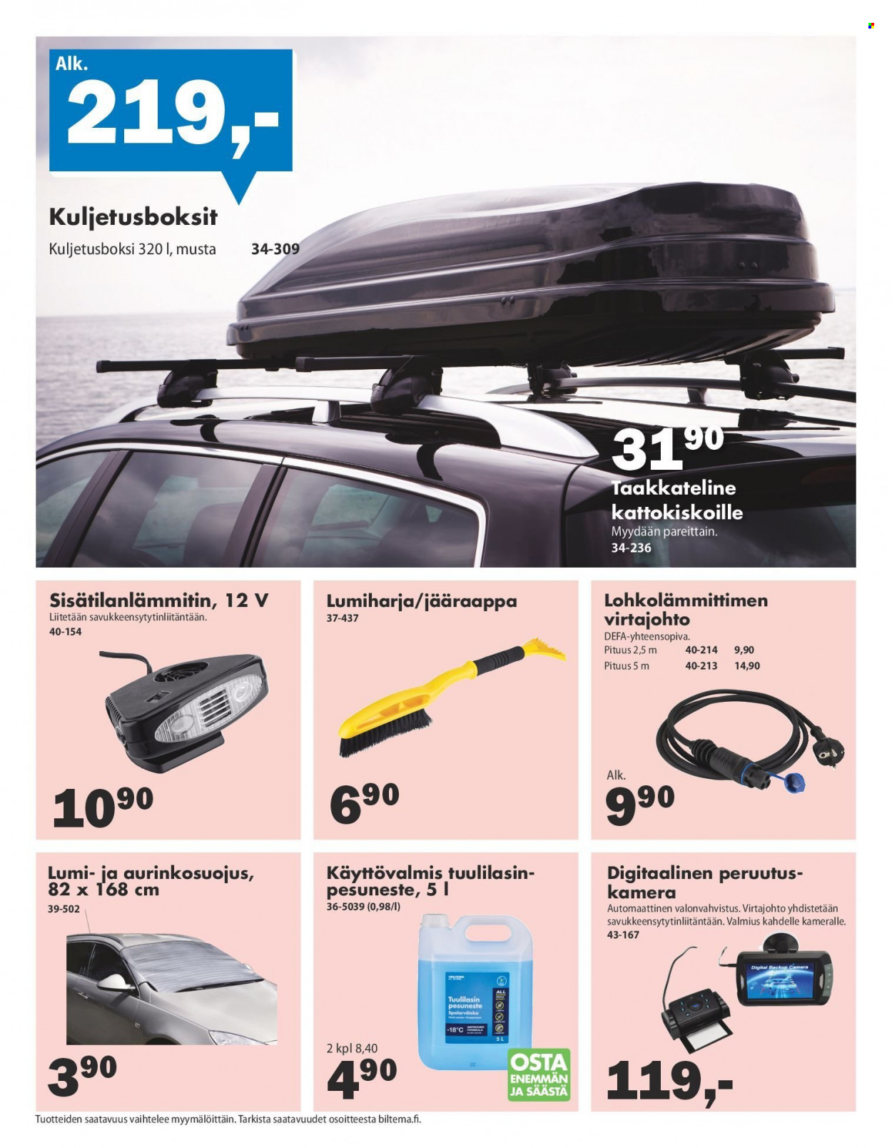 Biltema tarjoukset. Sivu 7