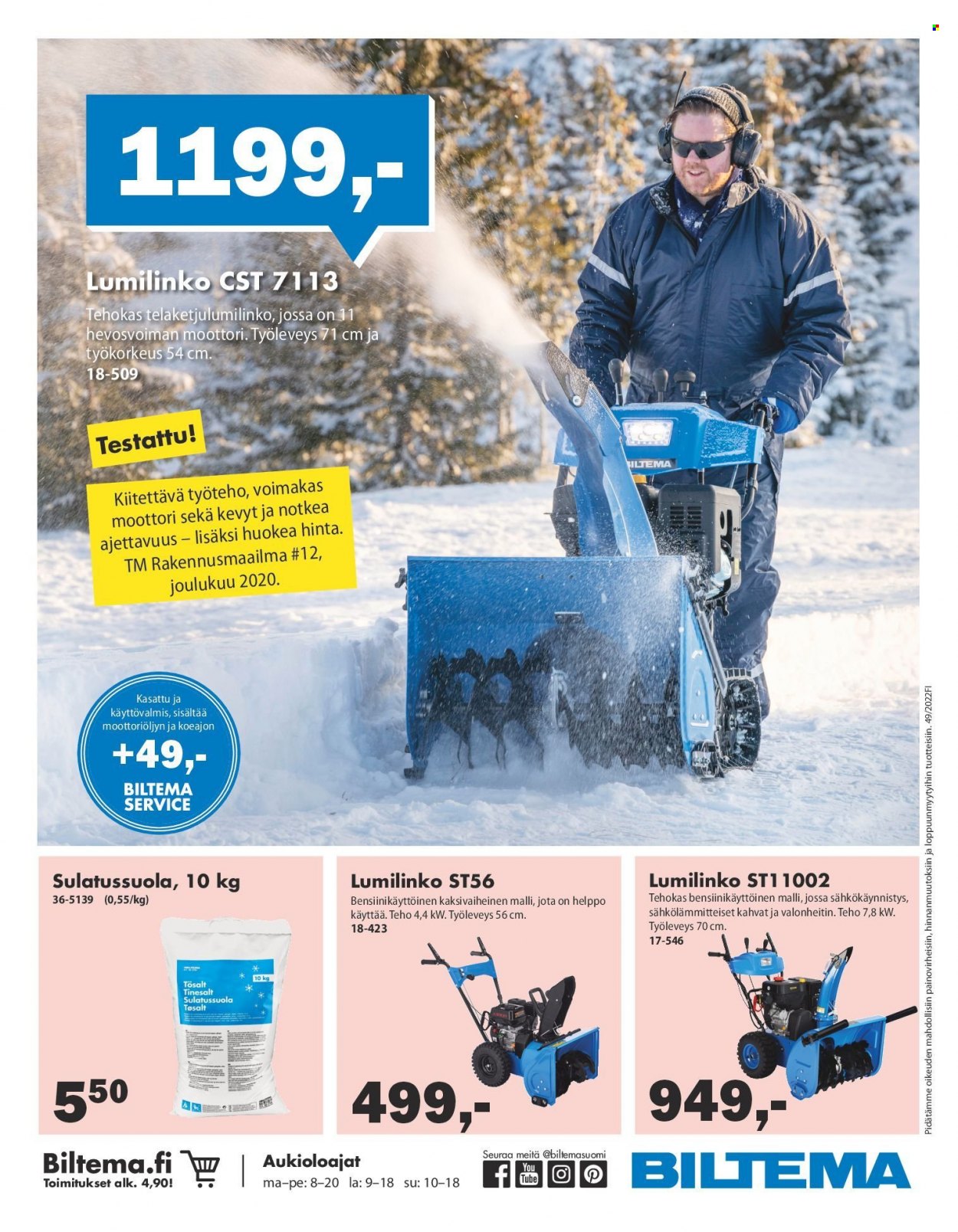 Biltema tarjoukset. Sivu 8