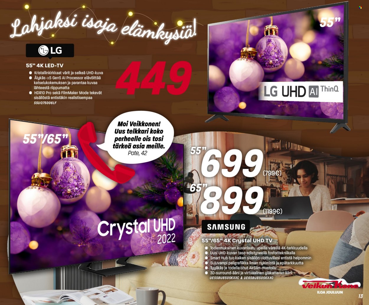Veikon Kone tarjoukset - 05.12.2022 - 24.12.2022. Sivu 13