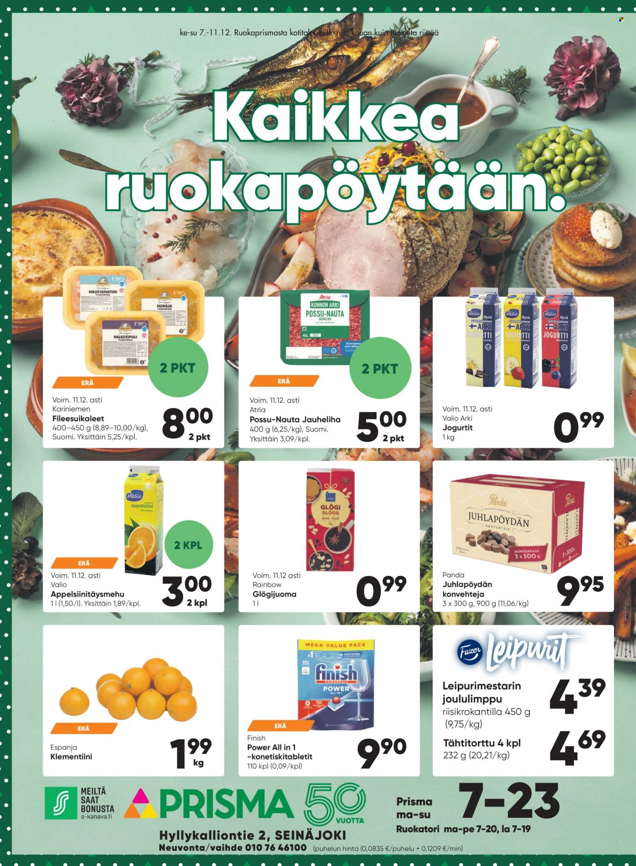 Prisma tarjoukset - 07.12.2022 - 11.12.2022. Sivu 1