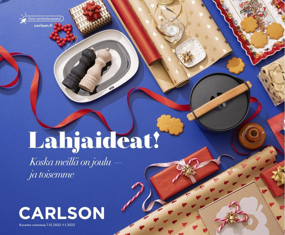 Carlson tarjoukset - 07.12.2022 - 01.01.2023. Sivu 1