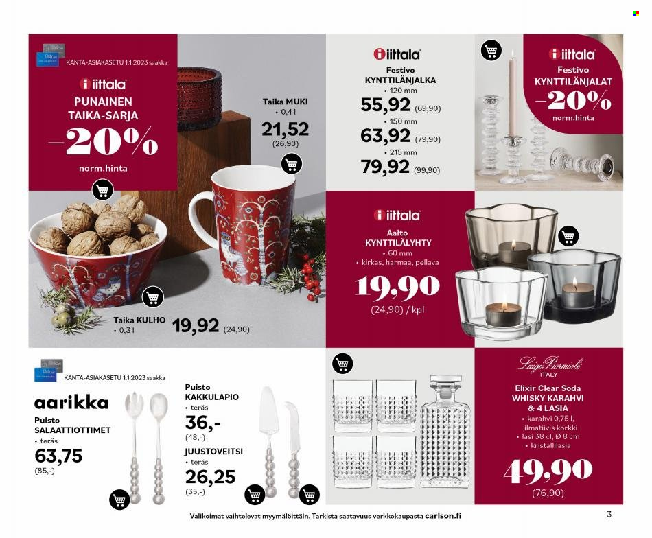 Carlson tarjoukset - 07.12.2022 - 01.01.2023. Sivu 3