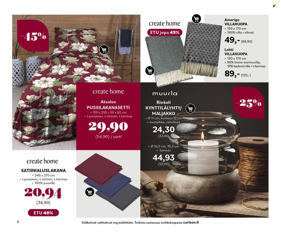 Carlson tarjoukset - 07.12.2022 - 01.01.2023. Sivu 5