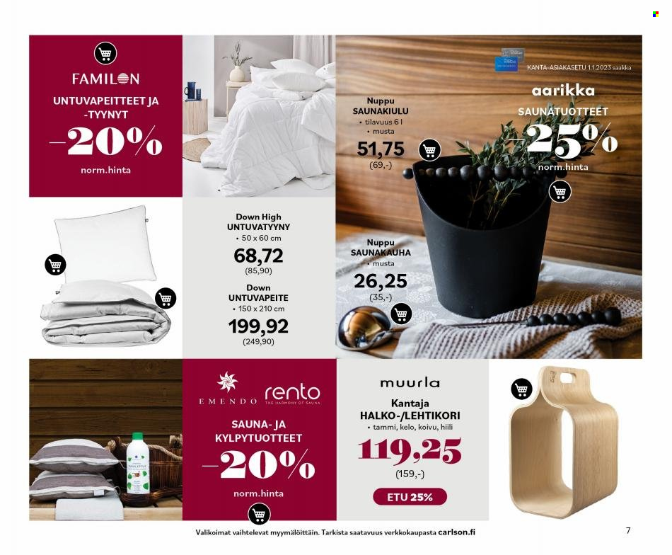 Carlson tarjoukset - 07.12.2022 - 01.01.2023. Sivu 6