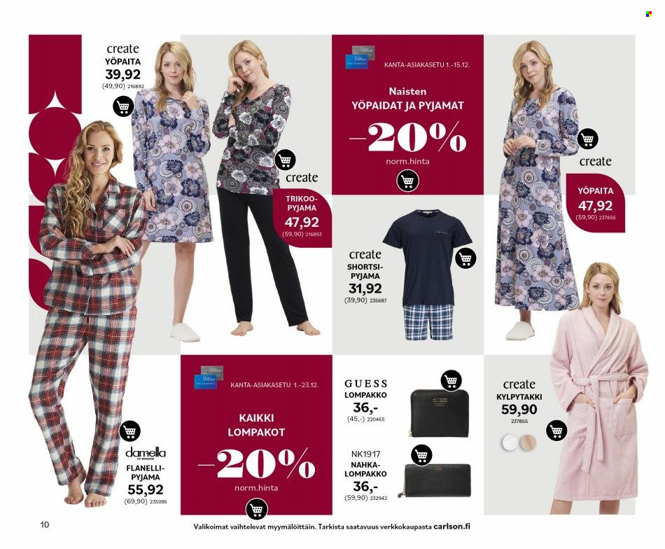 Carlson tarjoukset - 07.12.2022 - 01.01.2023. Sivu 9