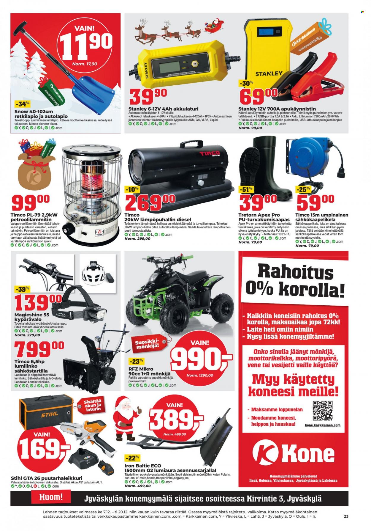 Kärkkäinen tarjoukset - 07.12.2022 - 20.12.2022. Sivu 17