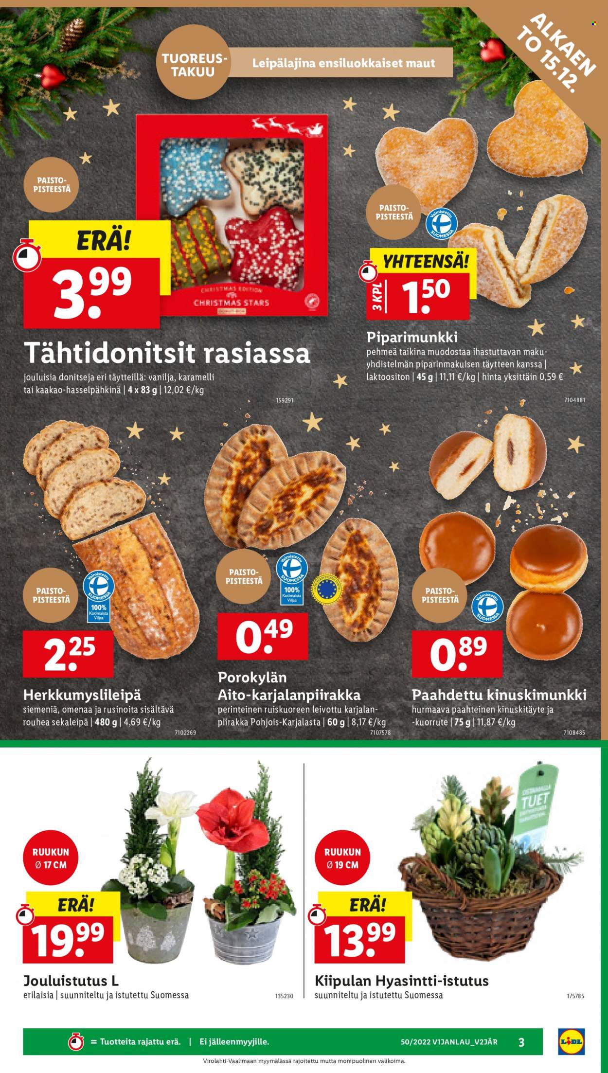 Lidl tarjoukset - 15.12.2022 - 18.12.2022. Sivu 3