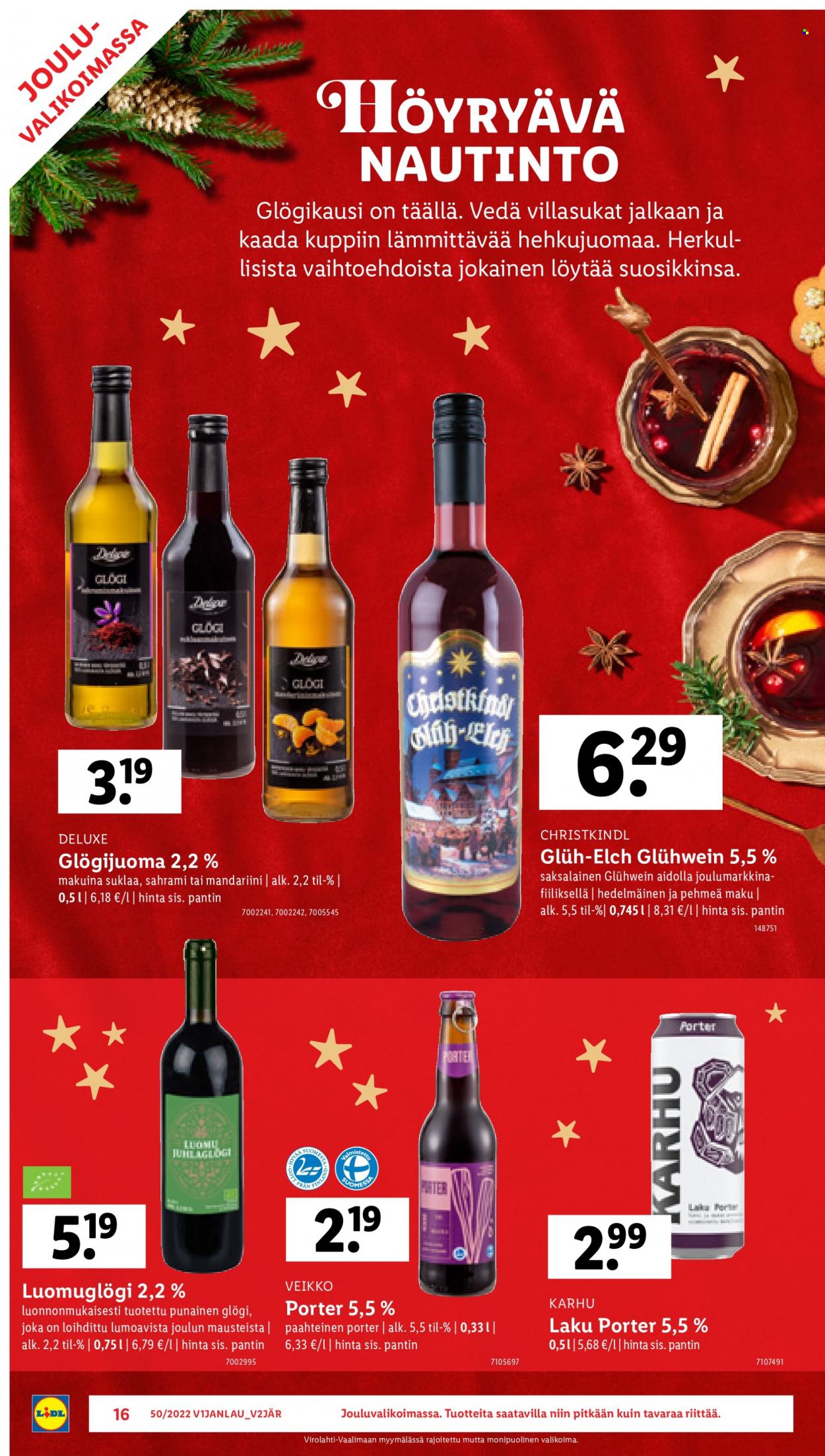 Lidl tarjoukset - 15.12.2022 - 18.12.2022. Sivu 16