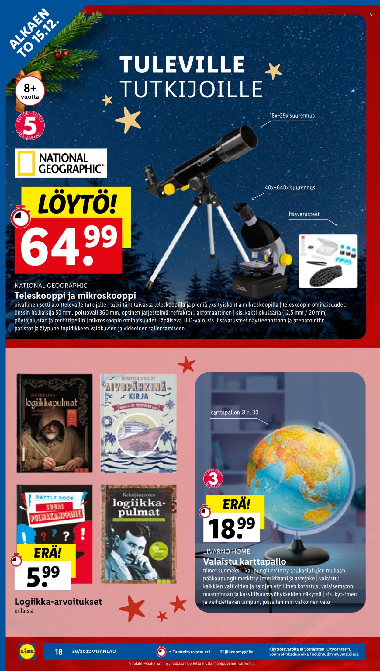 Lidl tarjoukset - 15.12.2022 - 18.12.2022. Sivu 18