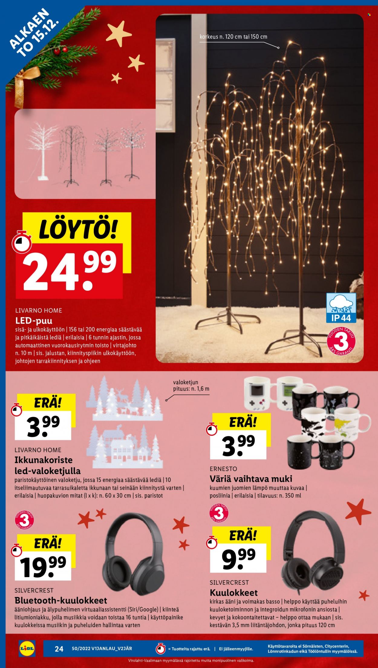 Lidl tarjoukset - 15.12.2022 - 18.12.2022. Sivu 24
