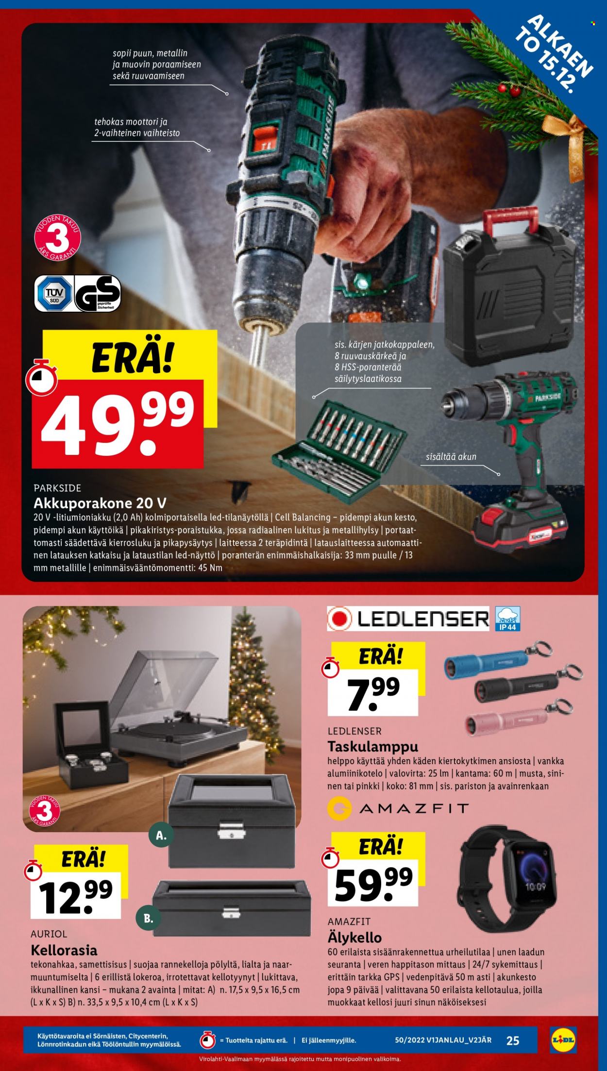 Lidl tarjoukset - 15.12.2022 - 18.12.2022. Sivu 25