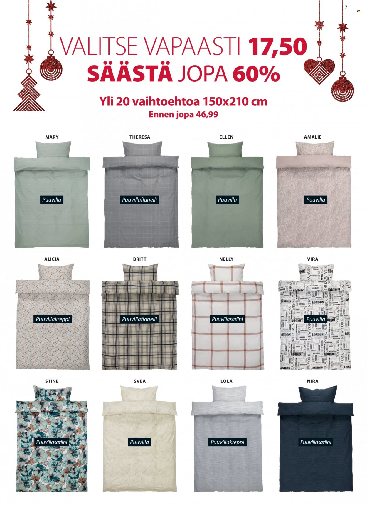 JYSK tarjoukset - 12.12.2022 - 27.12.2022. Sivu 7