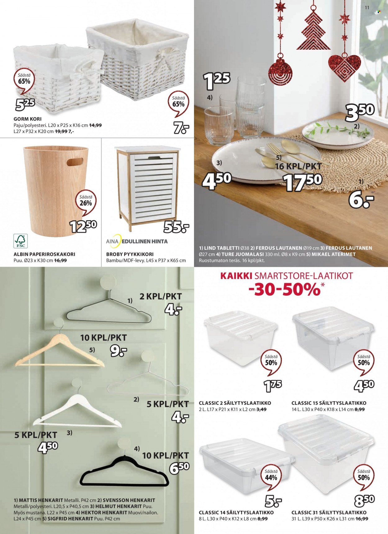 JYSK tarjoukset - 12.12.2022 - 27.12.2022. Sivu 11