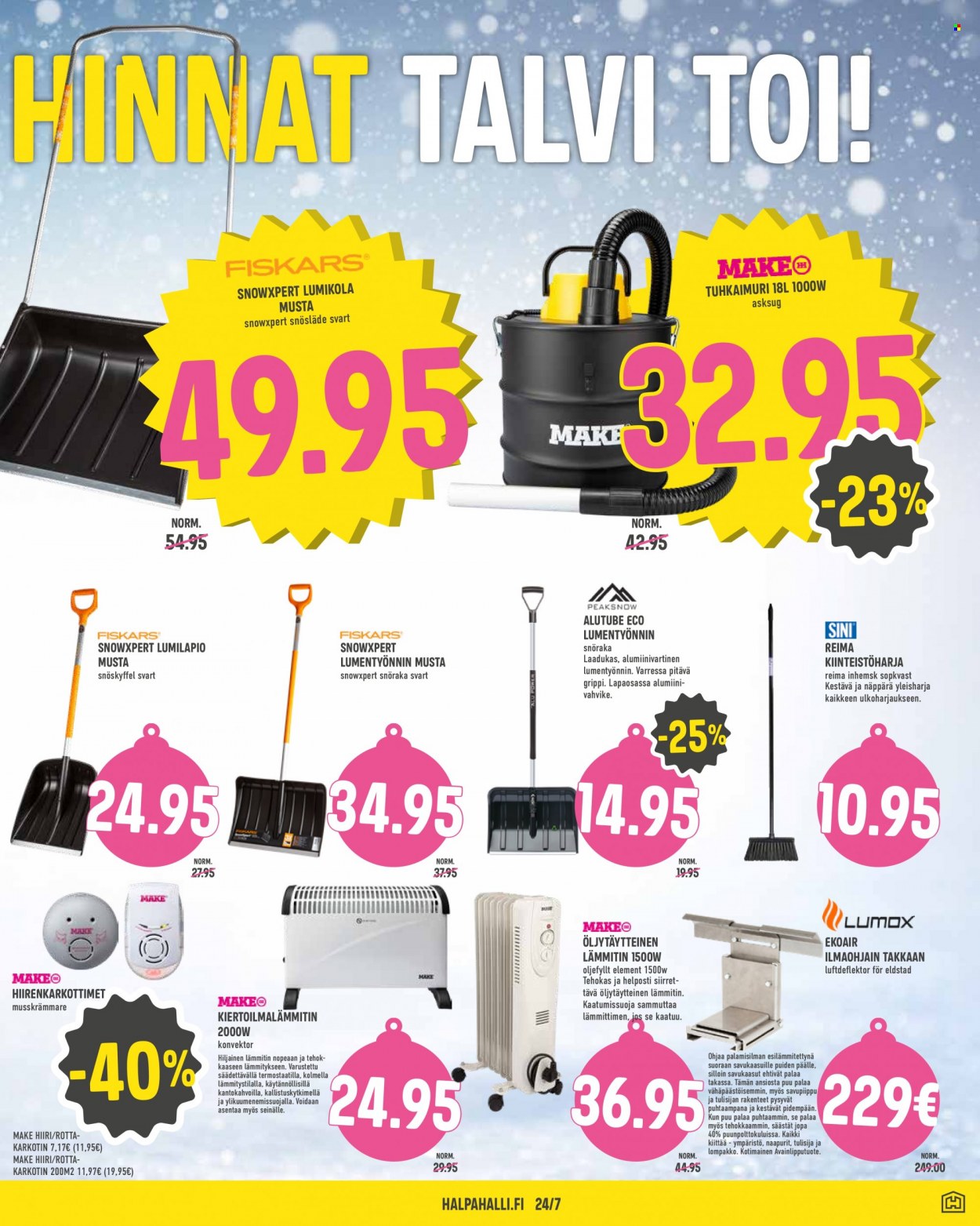HalpaHalli tarjoukset - 14.12.2022 - 18.12.2022. Sivu 9