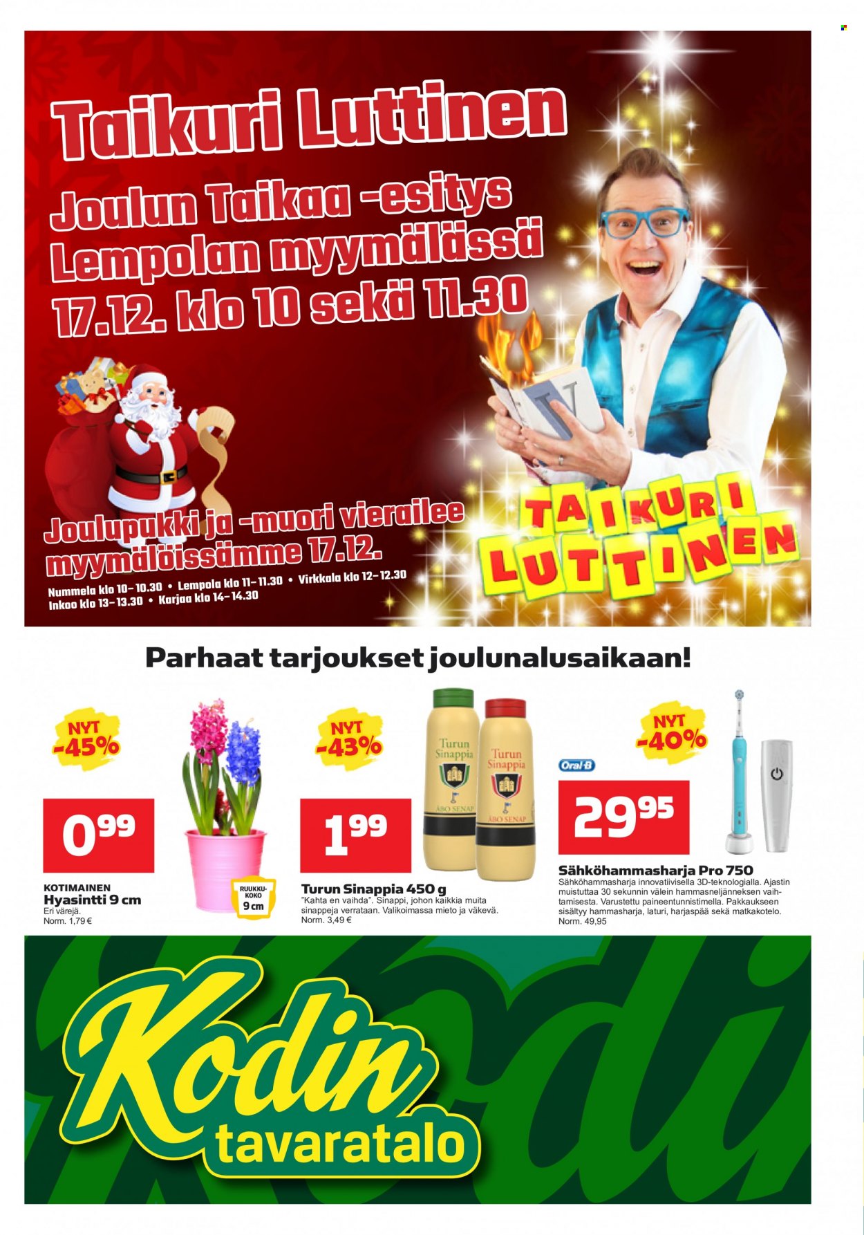 Kodintavaratalo tarjoukset - 12.12.2022 - 21.12.2022. Sivu 1