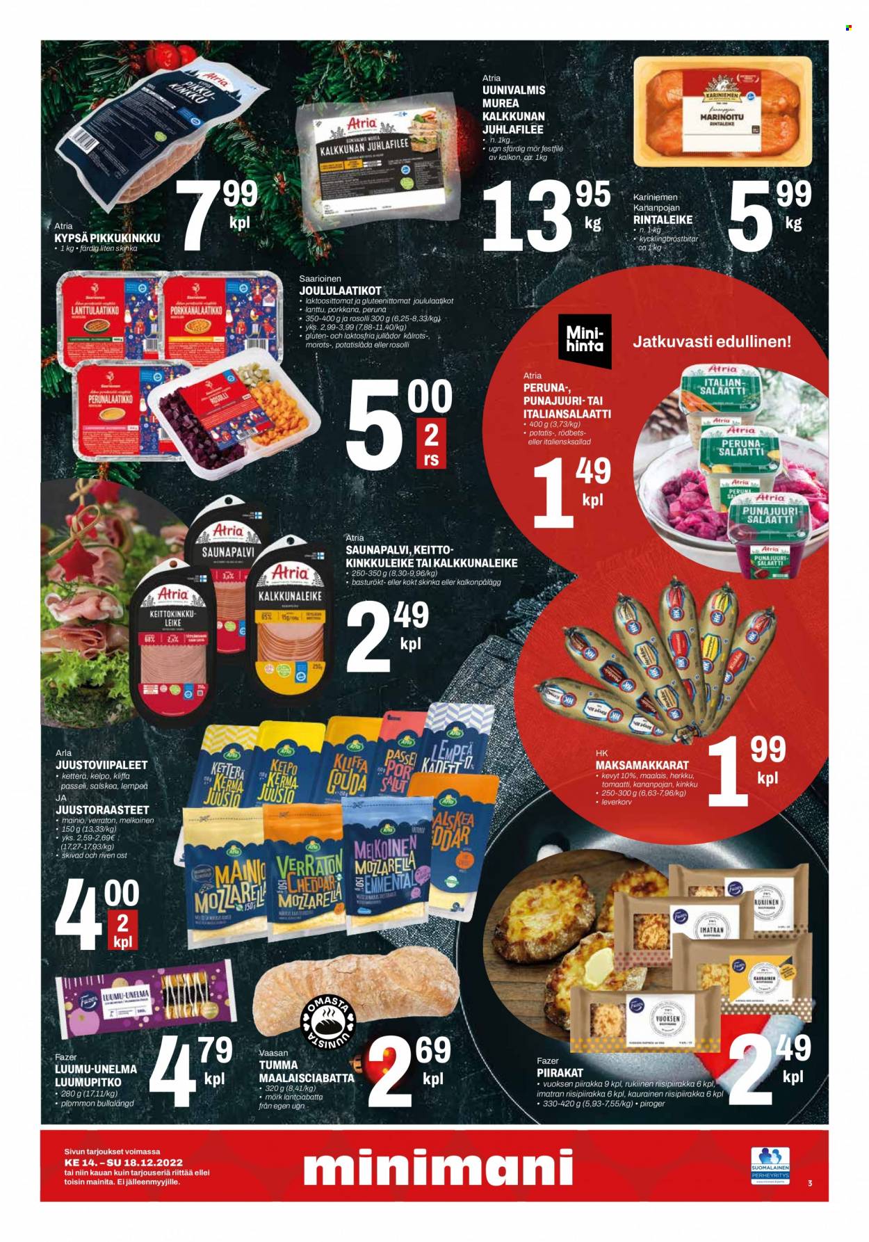 Minimani tarjoukset - 14.12.2022 - 18.12.2022. Sivu 3