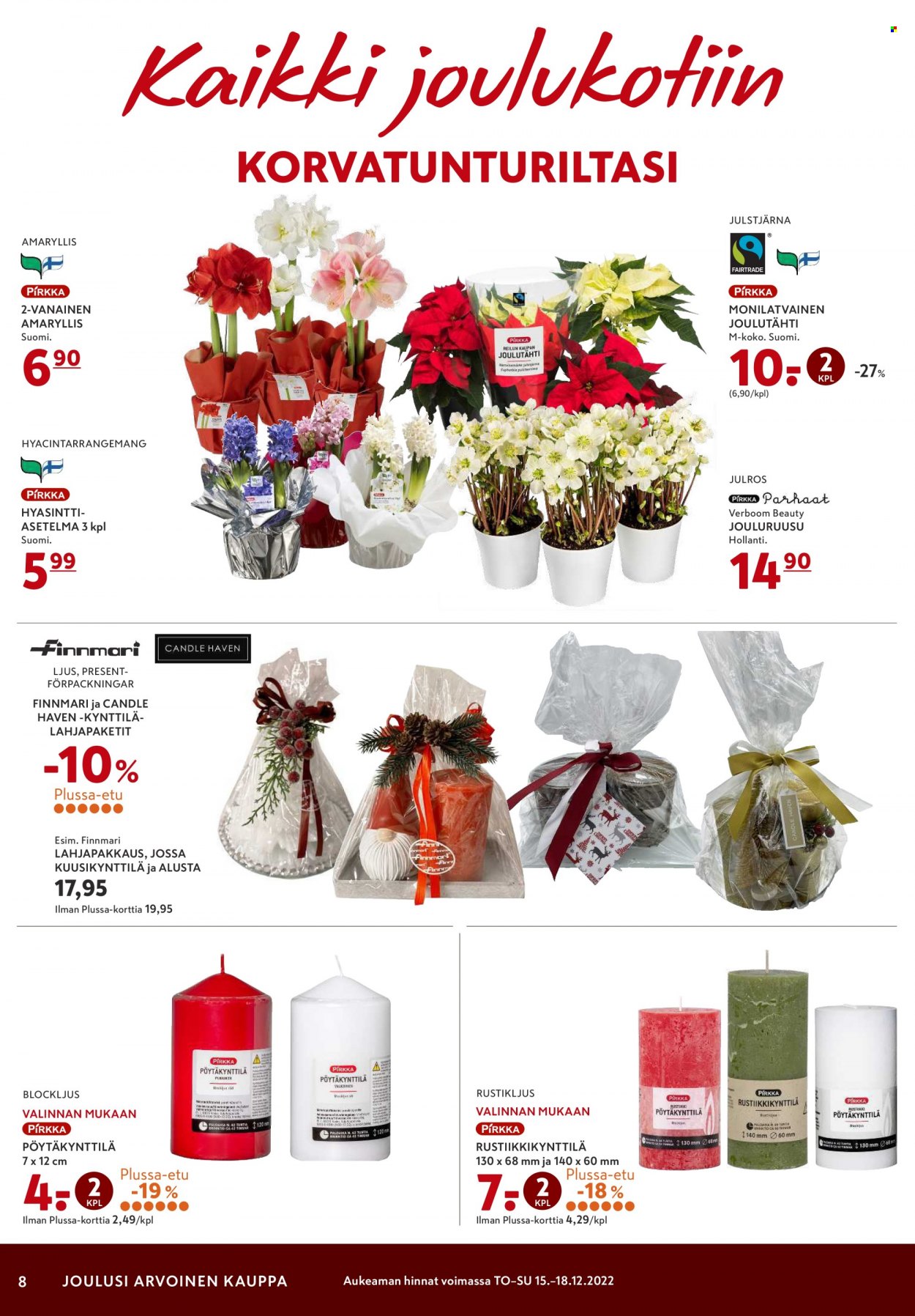 K-citymarket tarjoukset - 15.12.2022 - 18.12.2022. Sivu 8
