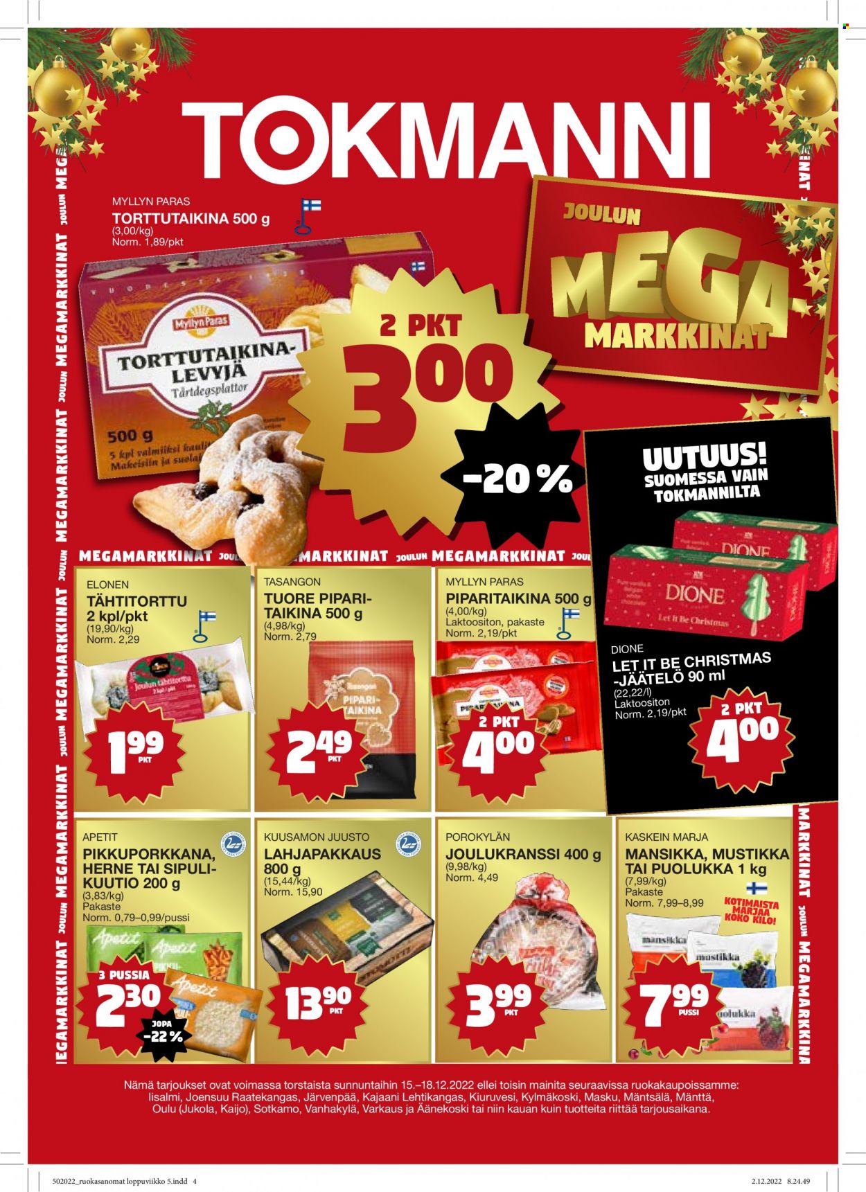 Tokmanni tarjoukset - 15.12.2022 - 18.12.2022. Sivu 4