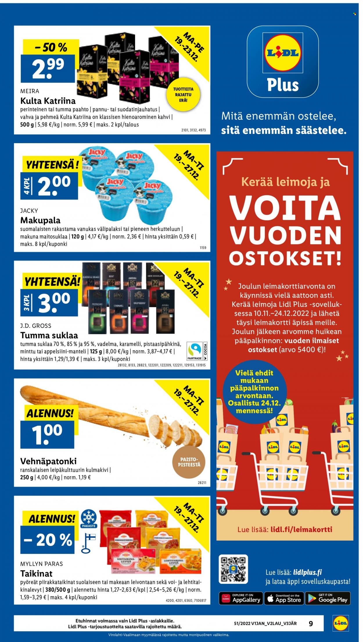 Lidl tarjoukset - 19.12.2022 - 27.12.2022. Sivu 9