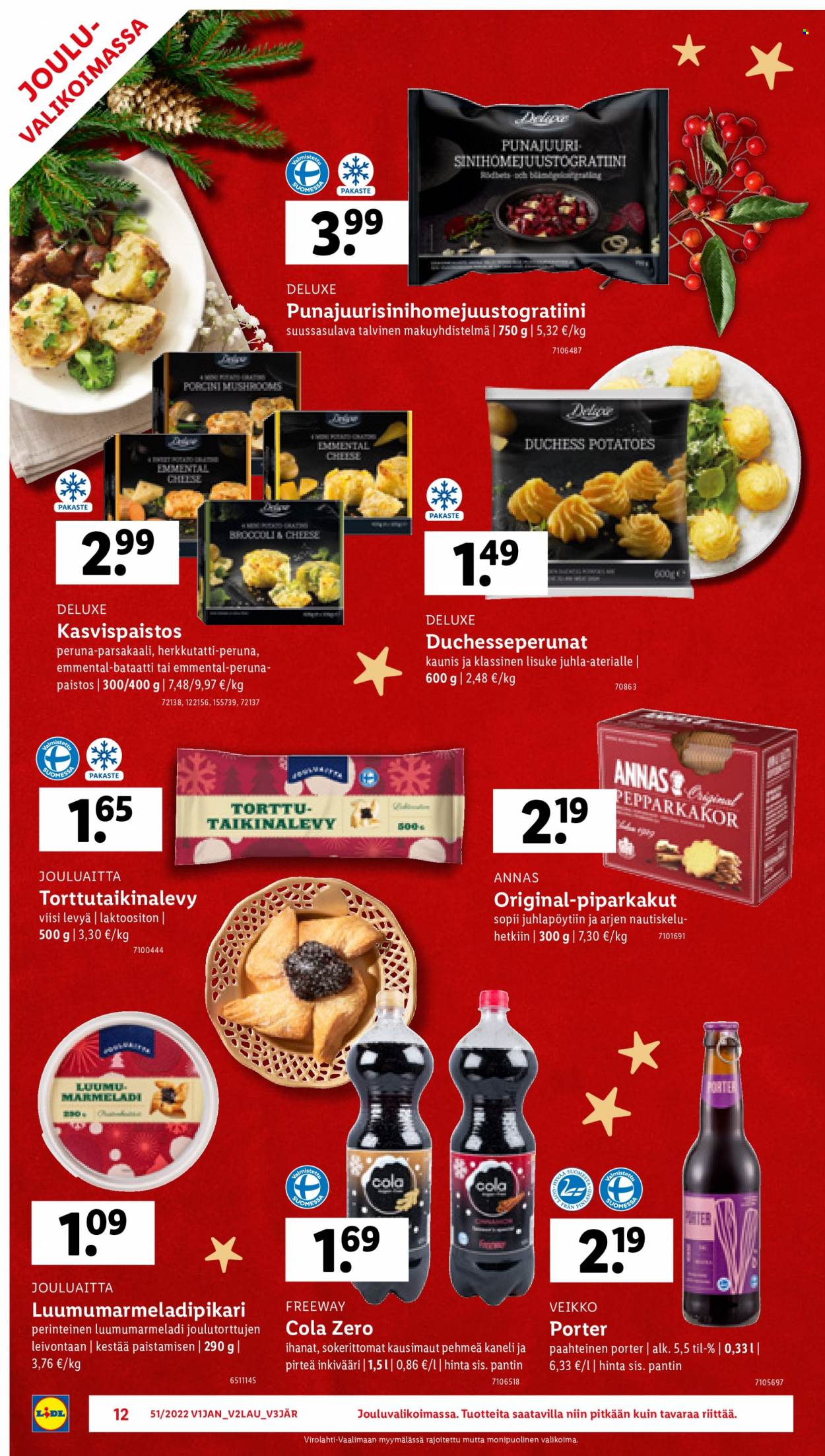 Lidl tarjoukset - 19.12.2022 - 27.12.2022. Sivu 12