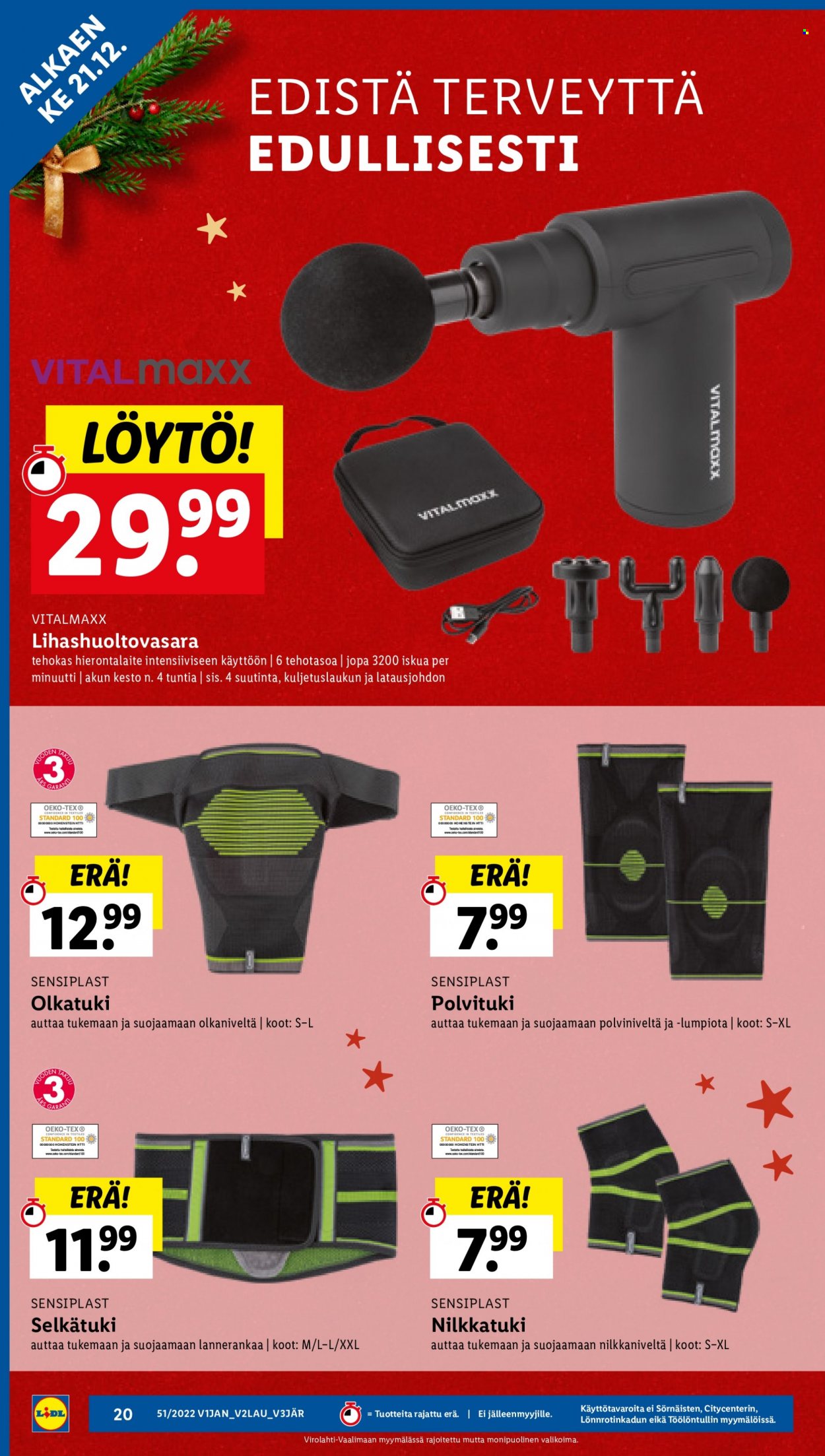 Lidl tarjoukset - 19.12.2022 - 27.12.2022. Sivu 20