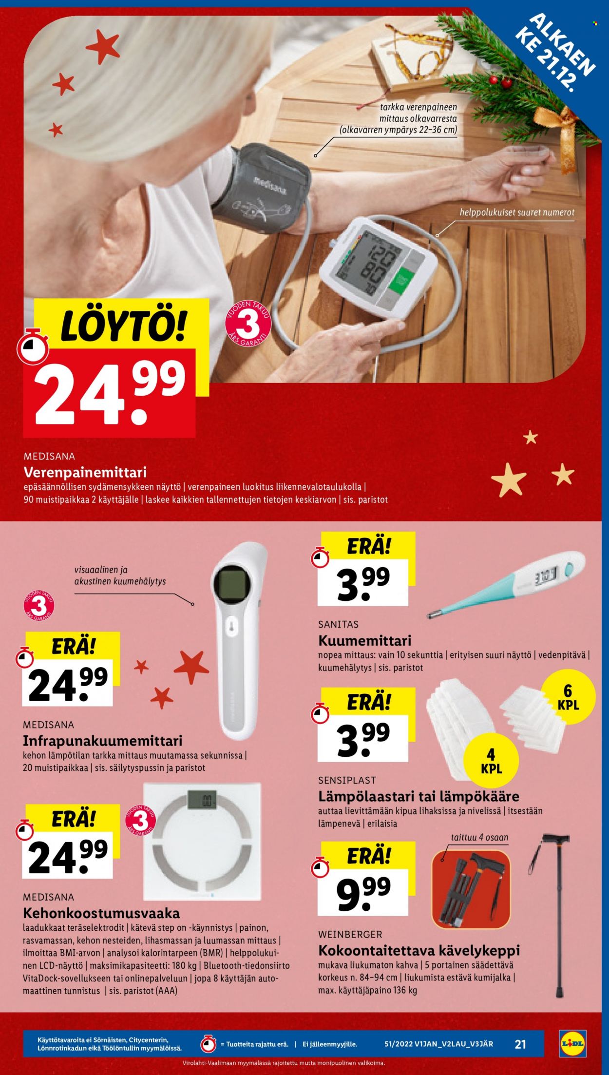 Lidl tarjoukset - 19.12.2022 - 27.12.2022. Sivu 21