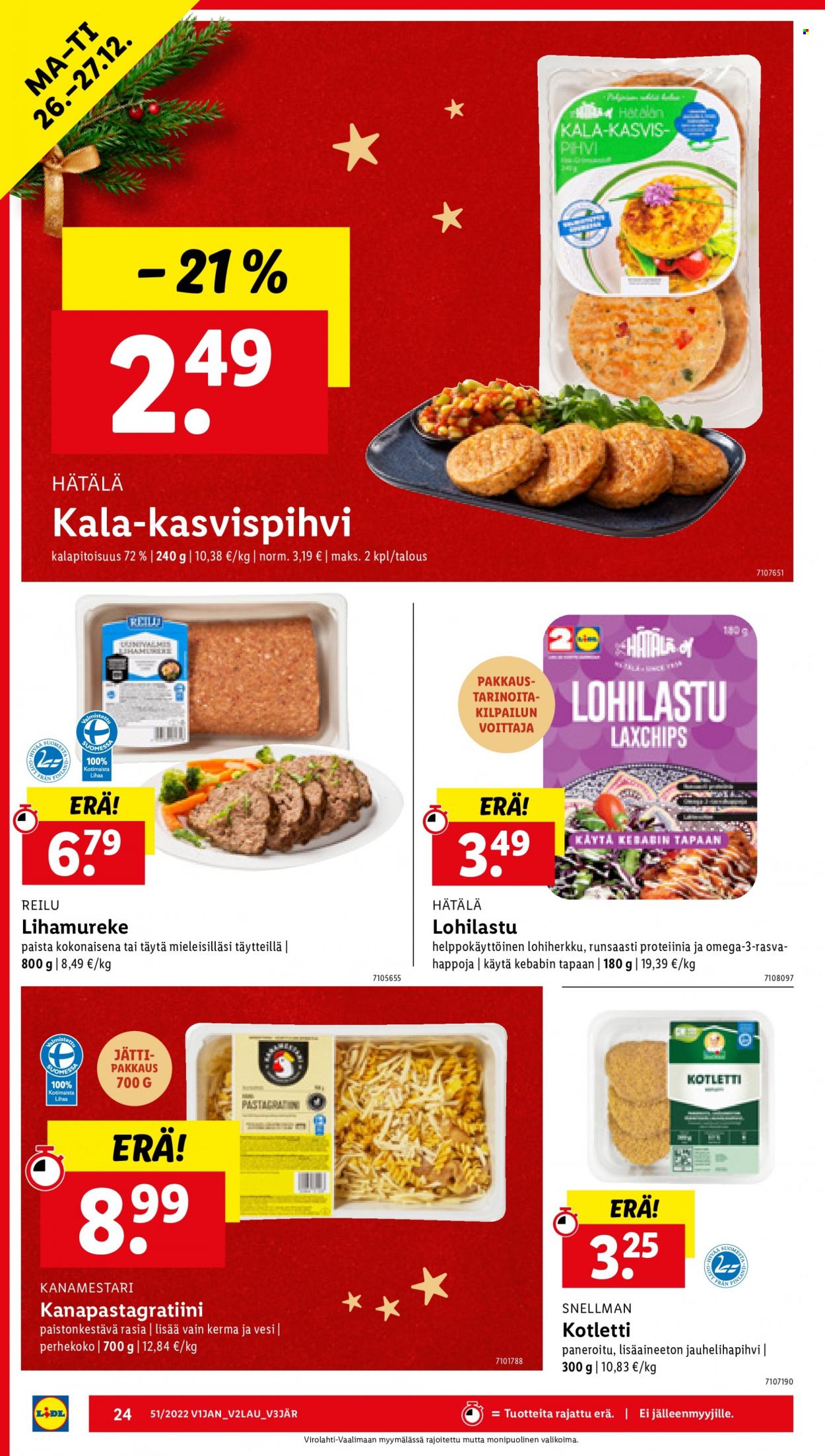 Lidl tarjoukset - 19.12.2022 - 27.12.2022. Sivu 24