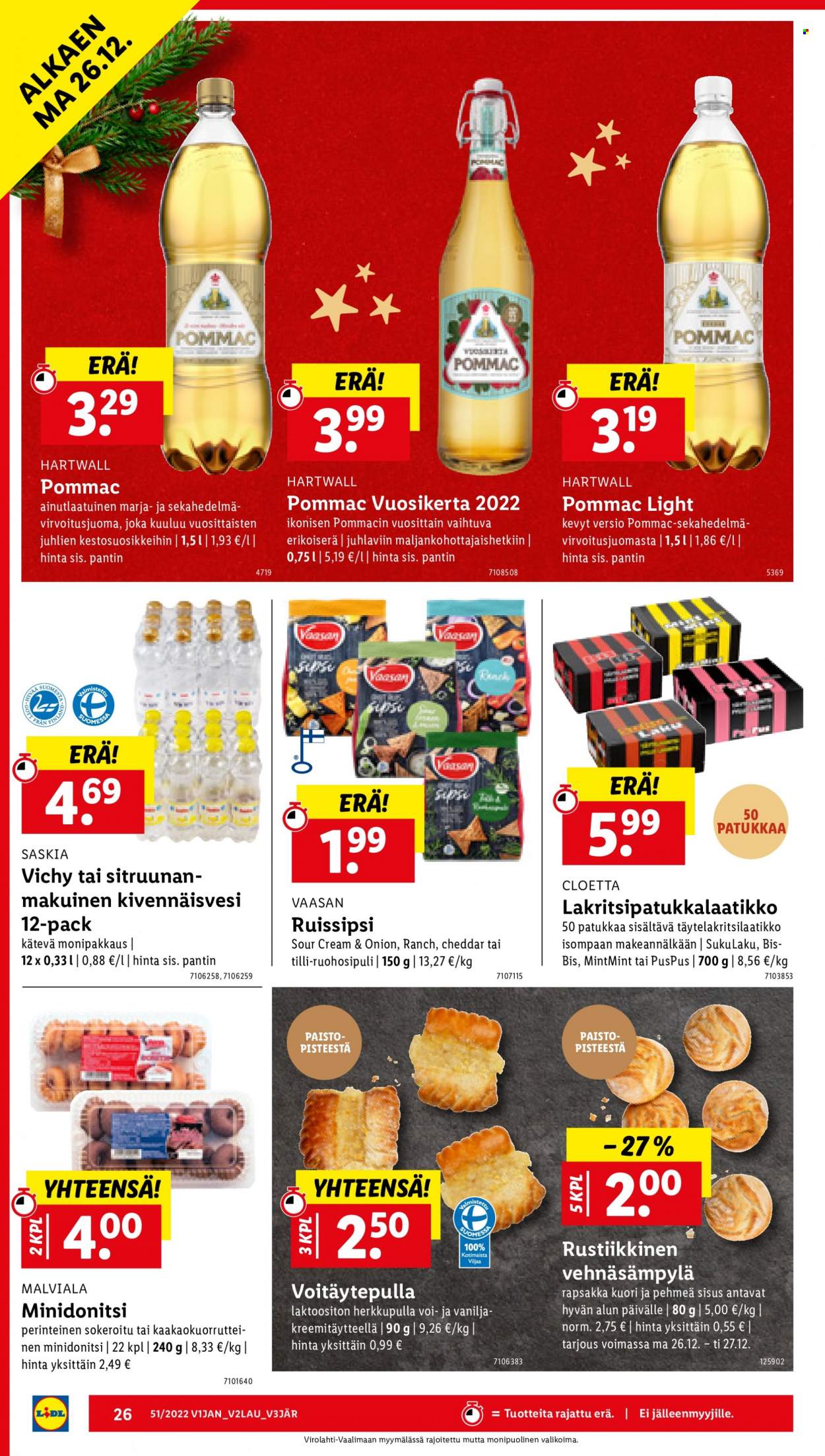 Lidl tarjoukset - 19.12.2022 - 27.12.2022. Sivu 26