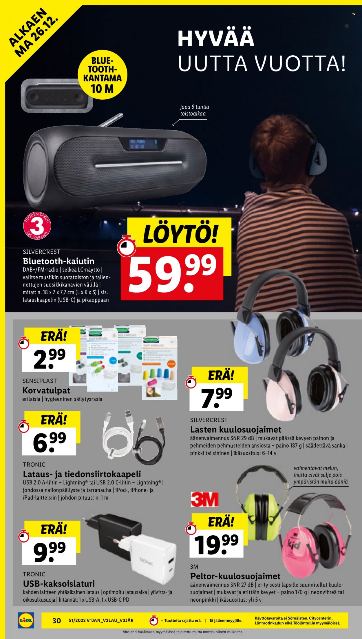 Lidl tarjoukset - 19.12.2022 - 27.12.2022. Sivu 30