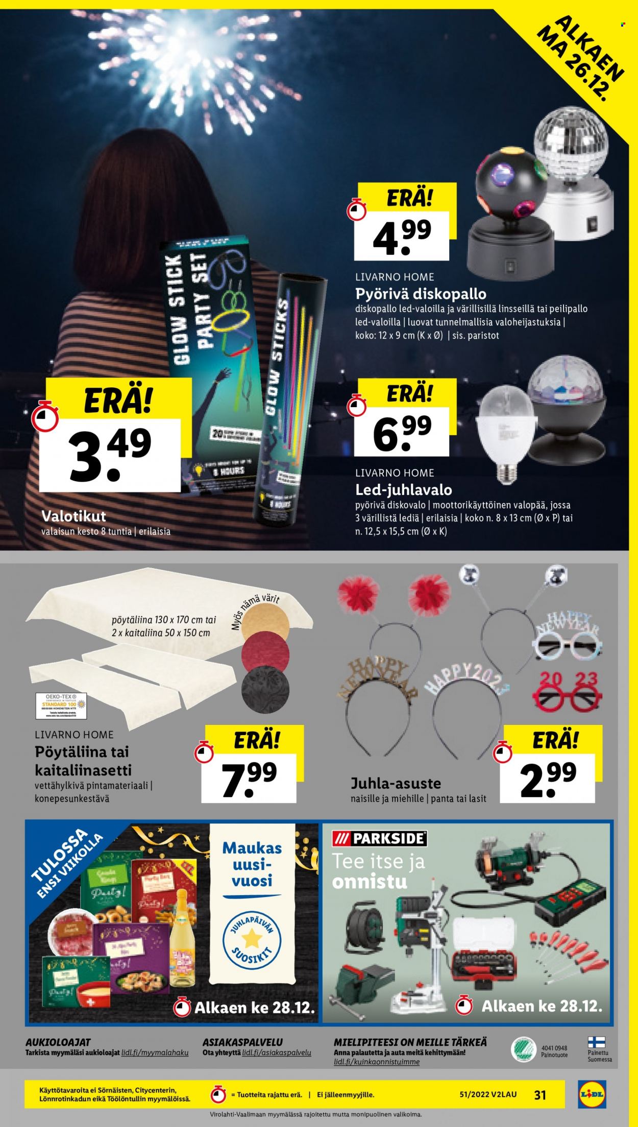 Lidl tarjoukset - 19.12.2022 - 27.12.2022. Sivu 31