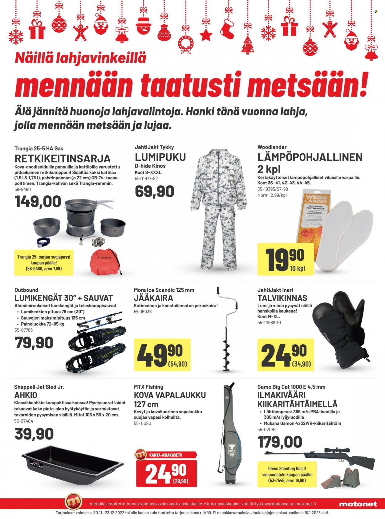 Motonet tarjoukset - 30.11.2022 - 23.12.2022. Sivu 5
