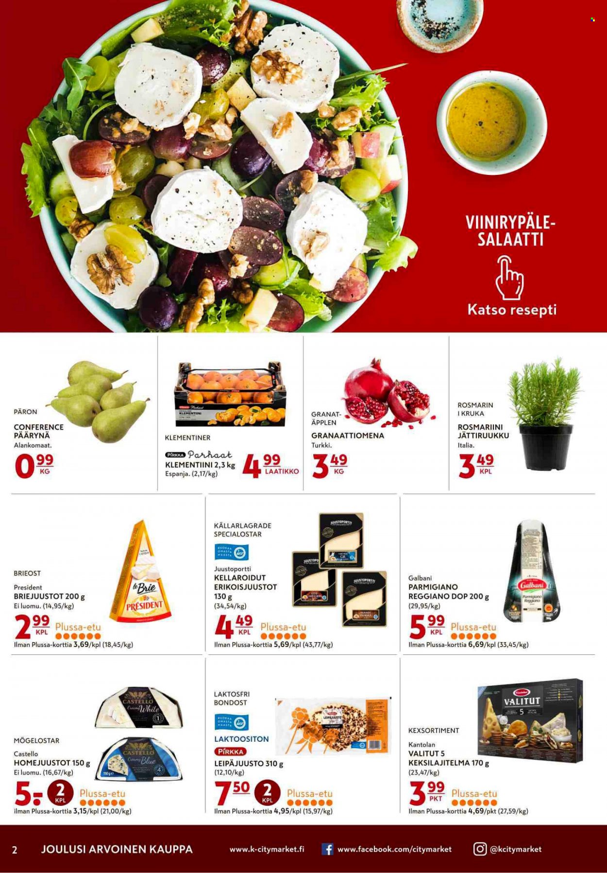 K-citymarket tarjoukset - 19.12.2022 - 24.12.2022. Sivu 2