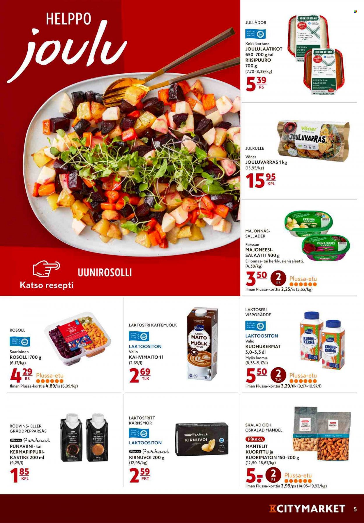 K-citymarket tarjoukset - 19.12.2022 - 24.12.2022. Sivu 5