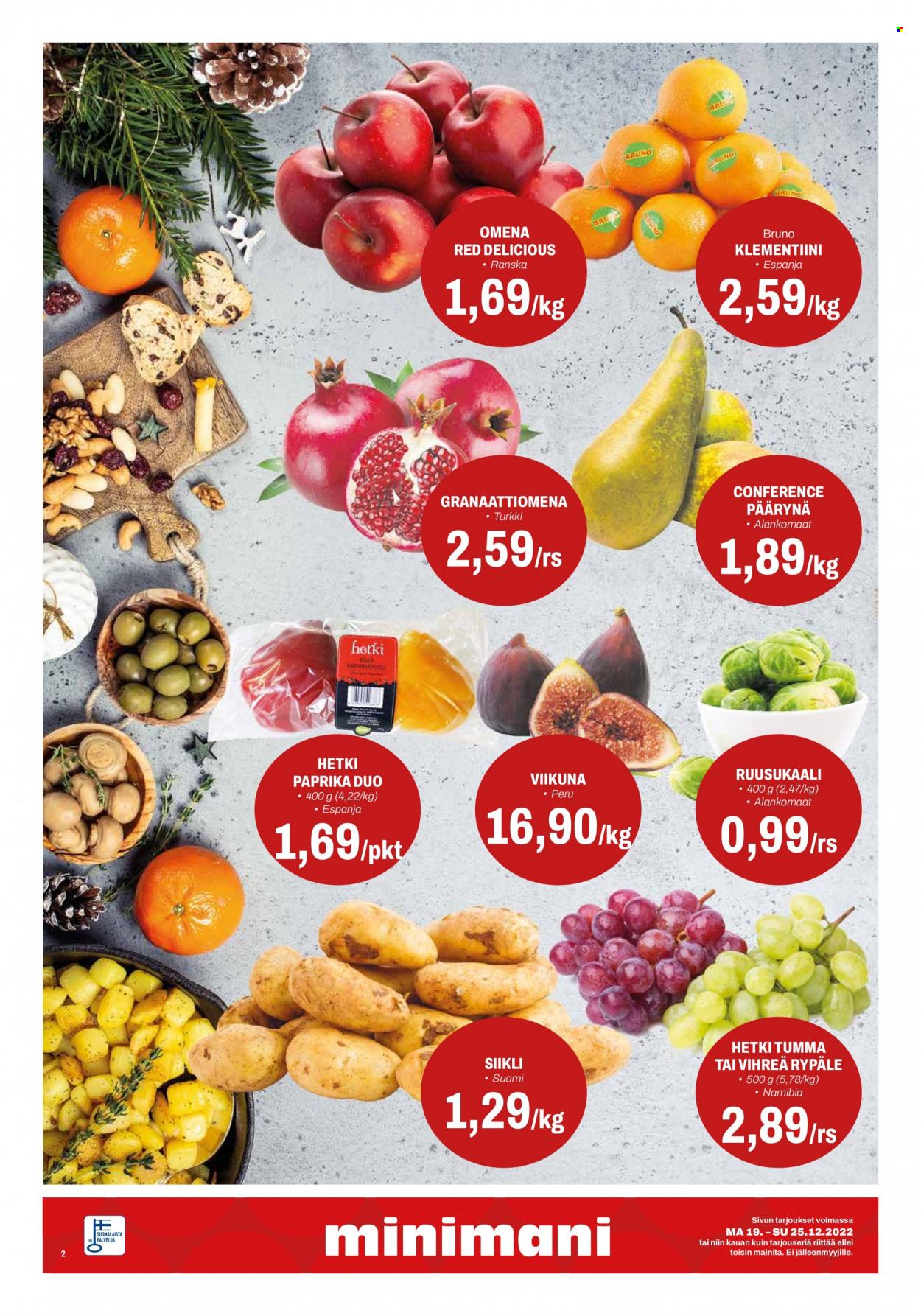 Minimani tarjoukset - 19.12.2022 - 25.12.2022. Sivu 2