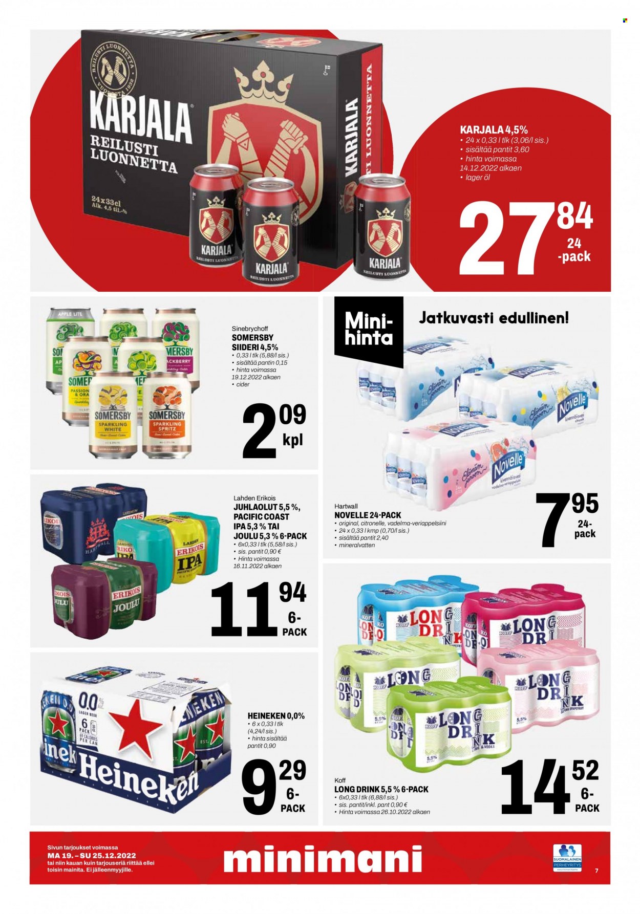 Minimani tarjoukset - 19.12.2022 - 25.12.2022. Sivu 7
